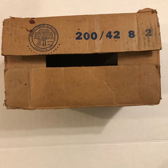 Set Of 2 Vintage Anchor Hocking Serva-Snack Clear Crystal Trays & Ruby R… - Picture 10 of 12